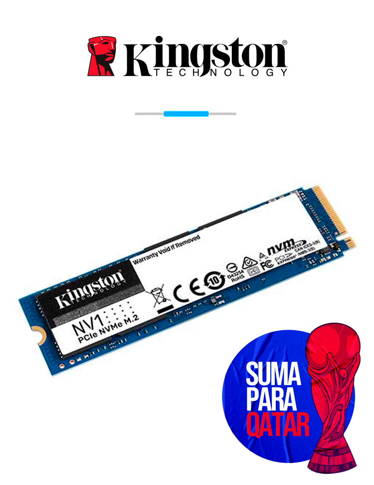 SSD 1000G KINGSTON NV1 PCIE NVME M2