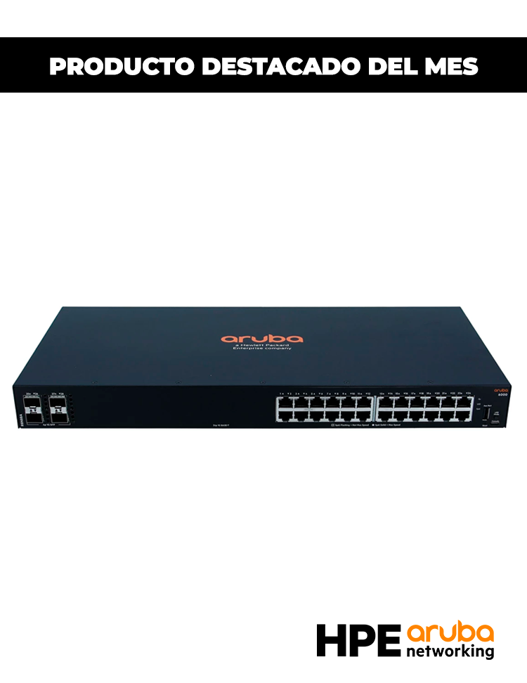 Switch Aruba 6000 24G 4SFP
