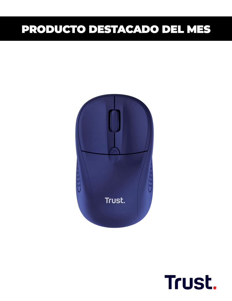 Mouse Trust Primo Wireless Azul