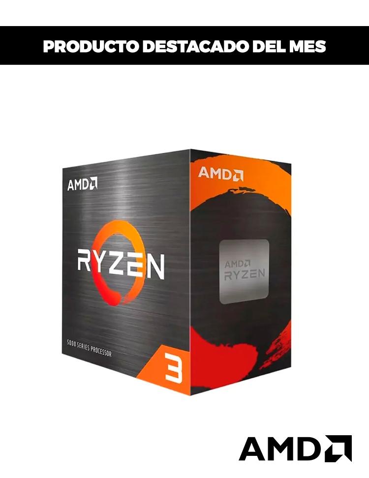 Microprocesador AMD 5300G Ryzen 3