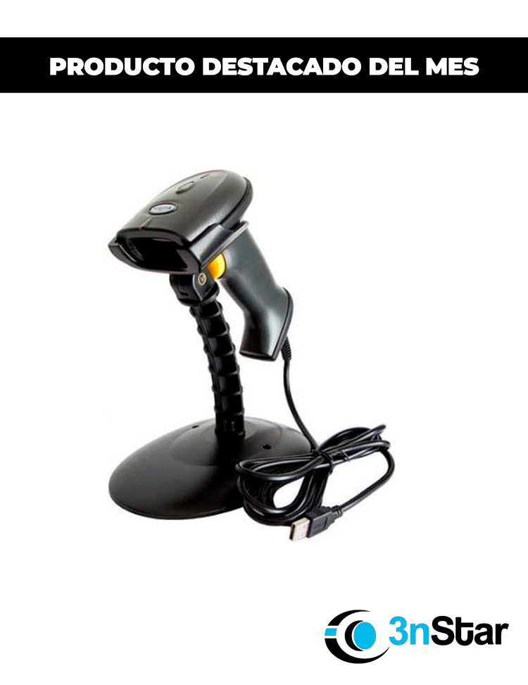 Lector de codigo de barras 3NStar