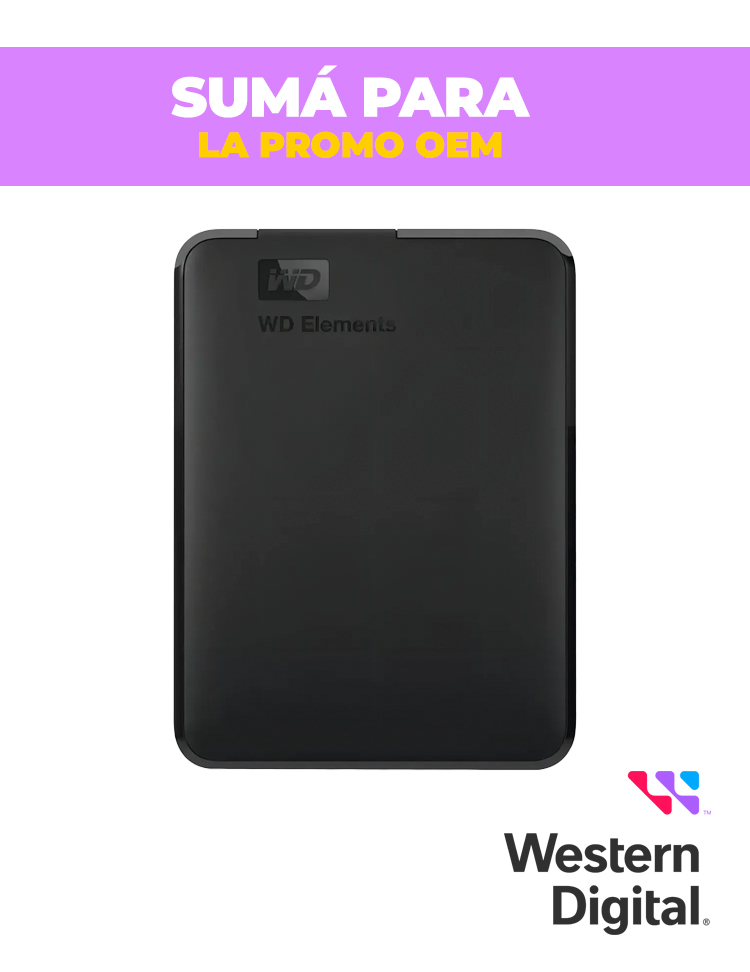  HDD 1T WD PORT ELEMENTS
