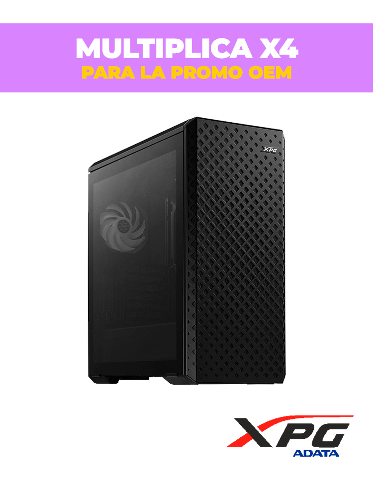 GABINETE XPG DEFENDER NEGRO