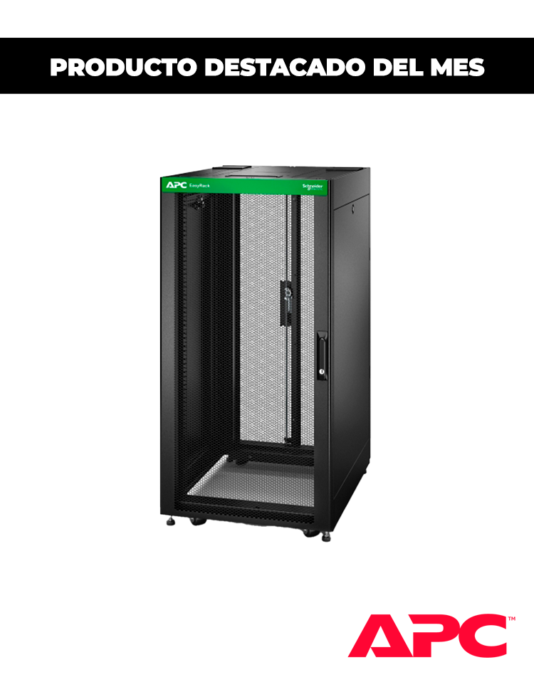 RACK APC EASY 24U 600 X 800