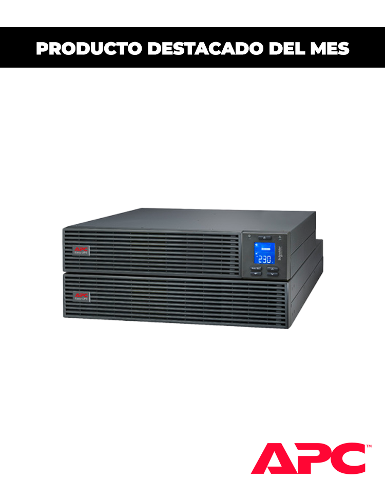 UPS APC EASY SRV 3KVA+ RAIL KIT + BATT EXT